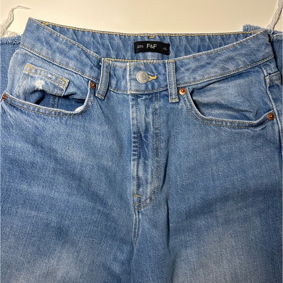 F&F Wide Leg Ripped Jeans - Picture 8 of 11